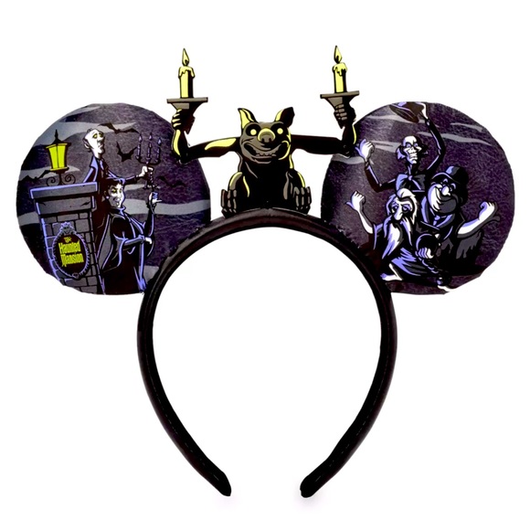 ✨ Disney Haunted Mansion Ears ✨ NWT ✨ 999 Happy Haunts ✨ - Picture 3 of 8